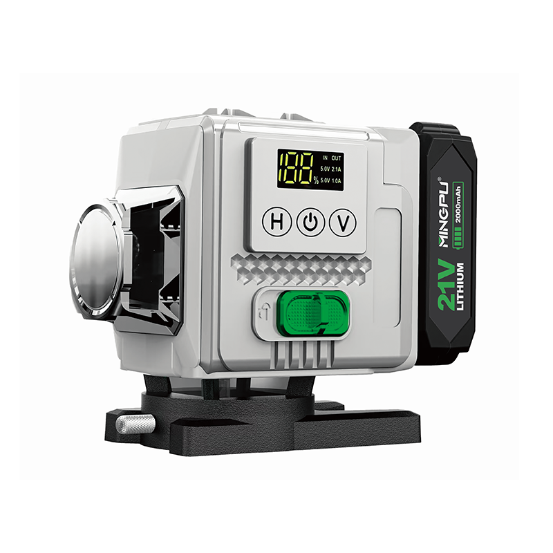 Nível do laser Auto -nivelamento 3x360 °, laser de linha transversal de feixe verde 3D para construção e figura pendurada